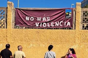  La Garita y Lomo Magullo visibilizan su repulsa a la violencia machista/TA.