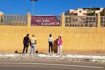  La Garita y Lomo Magullo visibilizan su repulsa a la violencia machista/TA.