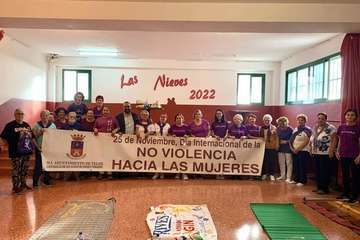  La Garita y Lomo Magullo visibilizan su repulsa a la violencia machista/TA.