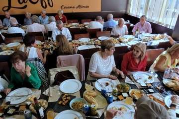 Los antiguos alumnos del Instituto Laboral de Telde renuevan su amistad tras la pandemia/Jesús Ruiz Mesa.