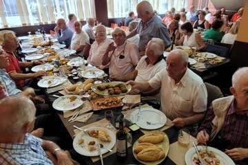 Los antiguos alumnos del Instituto Laboral de Telde renuevan su amistad tras la pandemia/Jesús Ruiz Mesa.