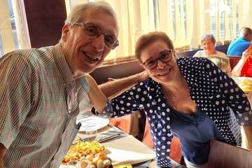 Los antiguos alumnos del Instituto Laboral de Telde renuevan su amistad tras la pandemia/Jesús Ruiz Mesa.