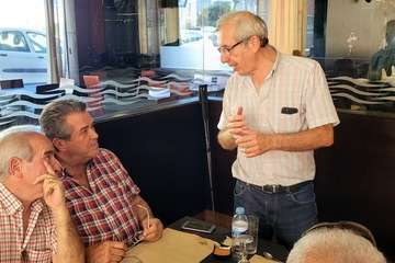 Los antiguos alumnos del Instituto Laboral de Telde renuevan su amistad tras la pandemia/Jesús Ruiz Mesa.