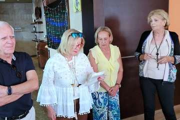 Los antiguos alumnos del Instituto Laboral de Telde renuevan su amistad tras la pandemia/Jesús Ruiz Mesa.