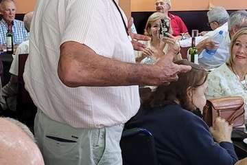 Los antiguos alumnos del Instituto Laboral de Telde renuevan su amistad tras la pandemia/Jesús Ruiz Mesa.