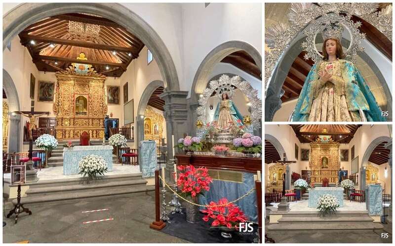 La parroquia  de Jinámar se prepara para sus fiestas patronales/FJS Fotografía.