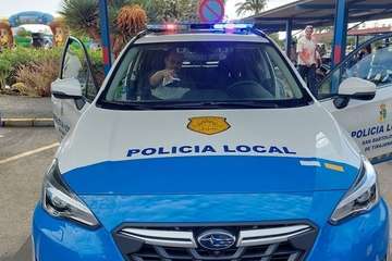 La Policía Local de Telde participa en una jornada de puertas abiertas en Maspalomas/TA.