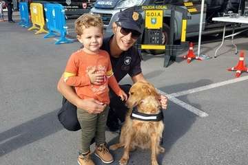 La Policía Local de Telde participa en una jornada de puertas abiertas en Maspalomas/TA.