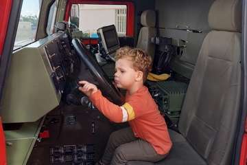 La Policía Local de Telde participa en una jornada de puertas abiertas en Maspalomas/TA.