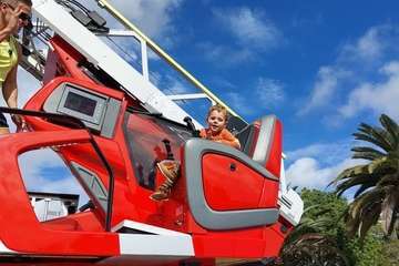 La Policía Local de Telde participa en una jornada de puertas abiertas en Maspalomas/TA.