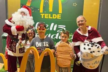 McDonaldâ€™s Telde saborea la Navidad con una brillante decoración/TA.