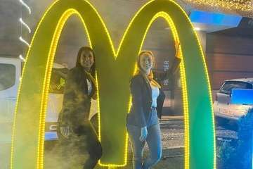 McDonaldâ€™s Telde saborea la Navidad con una brillante decoración/TA.