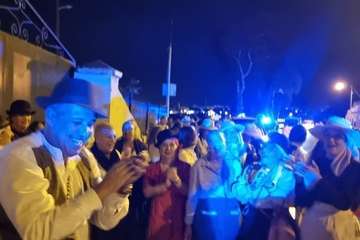 Peregrinación desde el casco de Telde a Jinámar y ofrenda a La Concepción/TA.