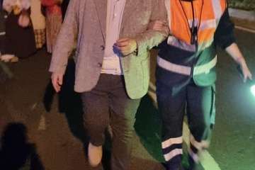 Peregrinación desde el casco de Telde a Jinámar y ofrenda a La Concepción/TA.