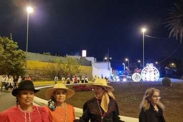 Peregrinación desde el casco de Telde a Jinámar y ofrenda a La Concepción/TA.