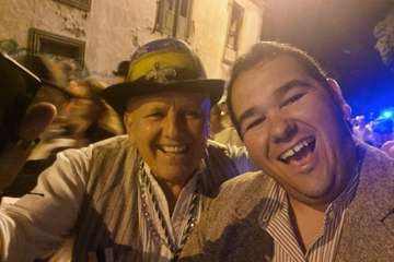 Peregrinación desde el casco de Telde a Jinámar y ofrenda a La Concepción/TA.