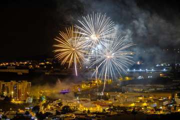 El cielo de Jinámar vuelve a brillar con esplendor/TA.