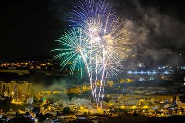 El cielo de Jinámar vuelve a brillar con esplendor/TA.