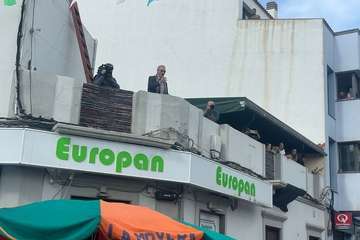 Jinámar se vuelca con su patrona/Antonio Alí y FJS Fotografía.