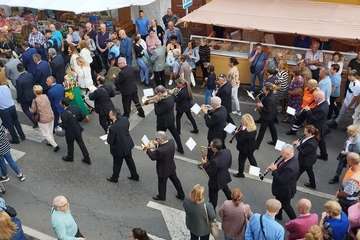 Jinámar se vuelca con su patrona/Antonio Alí y FJS Fotografía.