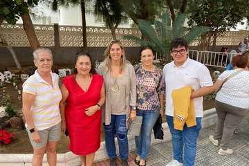 Portal de belén al aire libre en La Garita/TA.