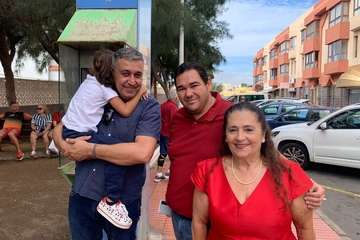 Portal de belén al aire libre en La Garita/TA.