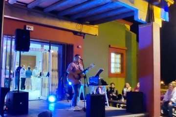 Actos festivos celebrados este sábado en Playa del Hombre/TA.