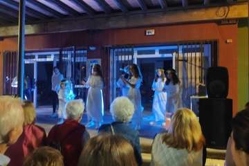 Actos festivos celebrados este sábado en Playa del Hombre/TA.