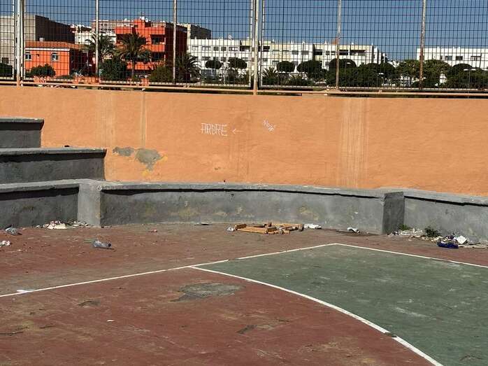 Imagen de la cancha de El Caracol / TA