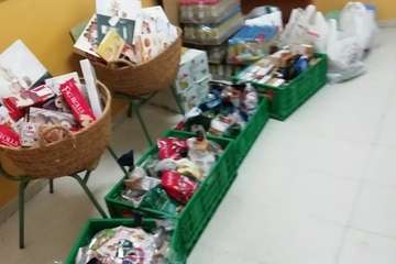 La Garita logra más de 1.000 kilos de productos navideños en la jornada 'Pedacitos de ti'/TA.