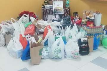 La Garita logra más de 1.000 kilos de productos navideños en la jornada 'Pedacitos de ti'/TA.