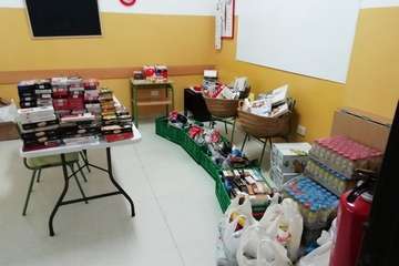 La Garita logra más de 1.000 kilos de productos navideños en la jornada 'Pedacitos de ti'/TA.