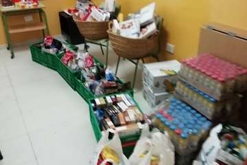 La Garita logra más de 1.000 kilos de productos navideños en la jornada 'Pedacitos de ti'/TA.