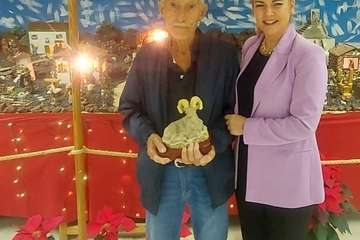 Las Huesas presume de belén canario/TA.