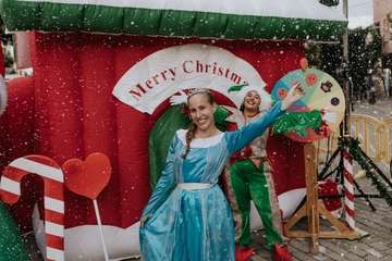 Los elfos abren su casa a los niños de Telde/TA.