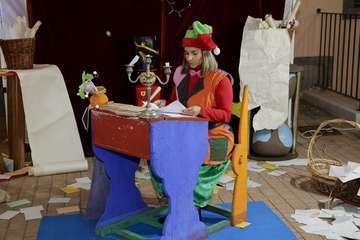  La Casa de la Navidad de Telde ultima los detalles para abrir sus puertas a las familias este lunes/TA.  