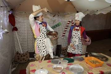  La Casa de la Navidad de Telde ultima los detalles para abrir sus puertas a las familias este lunes/TA.  