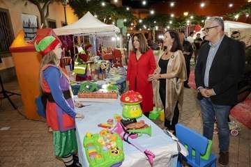  La Casa de la Navidad de Telde ultima los detalles para abrir sus puertas a las familias este lunes/TA.  
