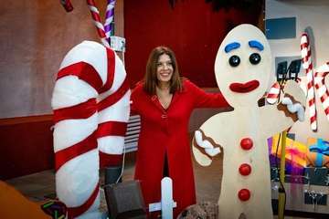  La Casa de la Navidad de Telde ultima los detalles para abrir sus puertas a las familias este lunes/TA.  