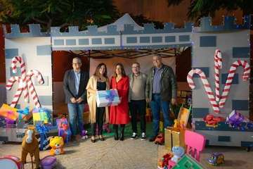  La Casa de la Navidad de Telde ultima los detalles para abrir sus puertas a las familias este lunes/TA.  