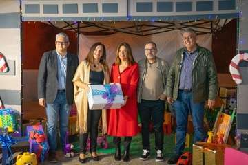  La Casa de la Navidad de Telde ultima los detalles para abrir sus puertas a las familias este lunes/TA.  