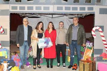  La Casa de la Navidad de Telde ultima los detalles para abrir sus puertas a las familias este lunes/TA.  