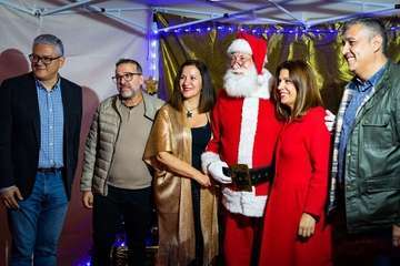  La Casa de la Navidad de Telde ultima los detalles para abrir sus puertas a las familias este lunes/TA.  