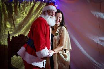  La Casa de la Navidad de Telde ultima los detalles para abrir sus puertas a las familias este lunes/TA.  