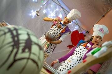  La Casa de la Navidad de Telde hace volar la ilusión de los más pequeños de la ciudad/TA.