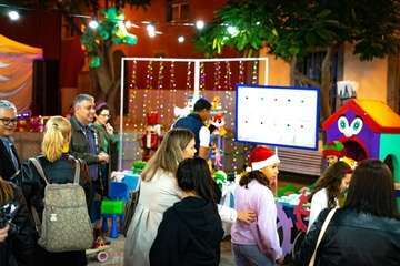  La Casa de la Navidad de Telde hace volar la ilusión de los más pequeños de la ciudad/TA.