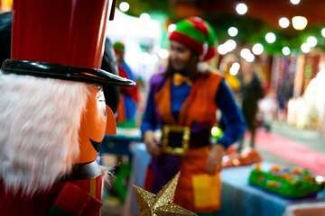  La Casa de la Navidad de Telde hace volar la ilusión de los más pequeños de la ciudad/TA.