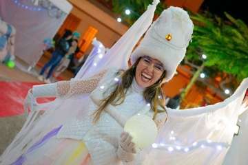  La Casa de la Navidad de Telde hace volar la ilusión de los más pequeños de la ciudad/TA.