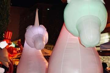 Éxito rotundo del pasacalles navideño en Los Llanos de Telde/TA.