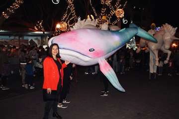 Éxito rotundo del pasacalles navideño en Los Llanos de Telde/TA.